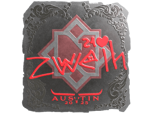 Sticker | zweih (Foil) | Austin 2025 image
