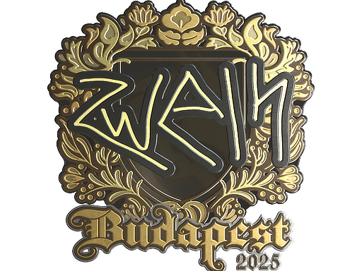 Sticker | zweih (Gold) | Budapest 2025 image