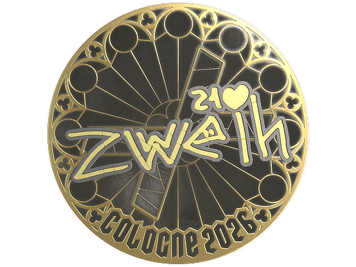 Sticker | zweih (Gold) | Cologne 2026 image