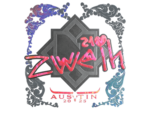 Sticker | zweih (Holo) | Austin 2025 image