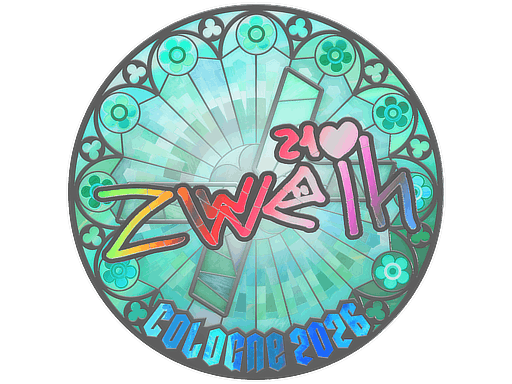 Sticker | zweih (Holo) | Cologne 2026 image