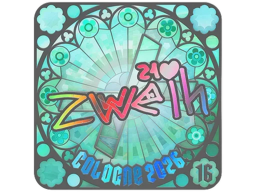 Sticker | zweih (Holo, Ranked) | Cologne 2026 image