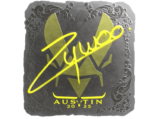 Sticker | ZywOo (Foil) | Austin 2025 image