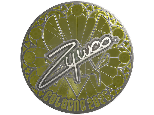 Sticker | ZywOo (Foil) | Cologne 2026 image