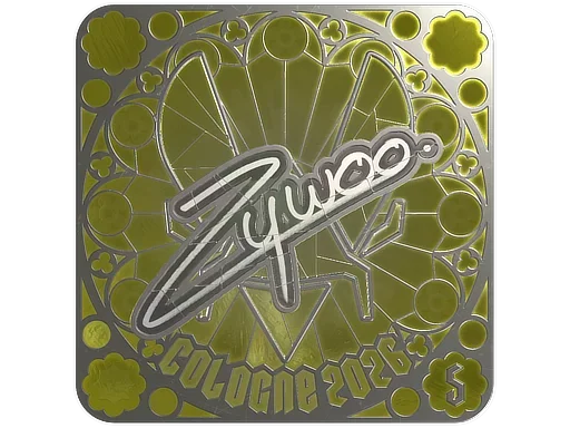 Sticker | ZywOo (Foil, Ranked) | Cologne 2026 image