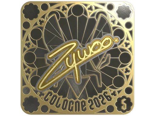 Sticker | ZywOo (Gold, Ranked) | Cologne 2026 image