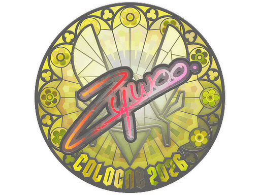 Sticker | ZywOo (Holo) | Cologne 2026 image