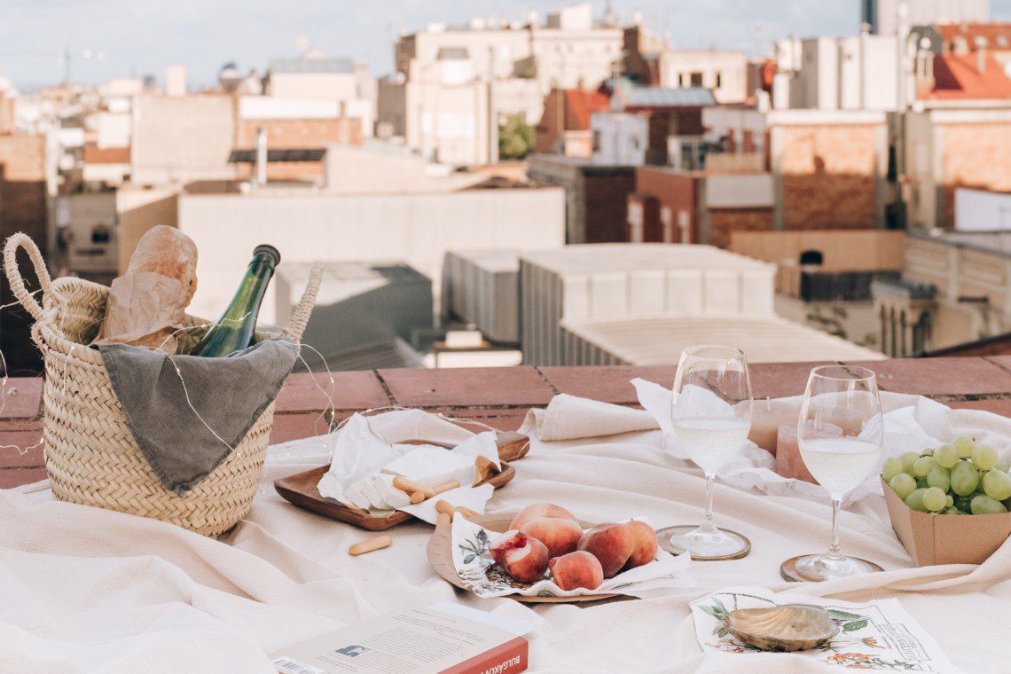 cena romántica san valentin