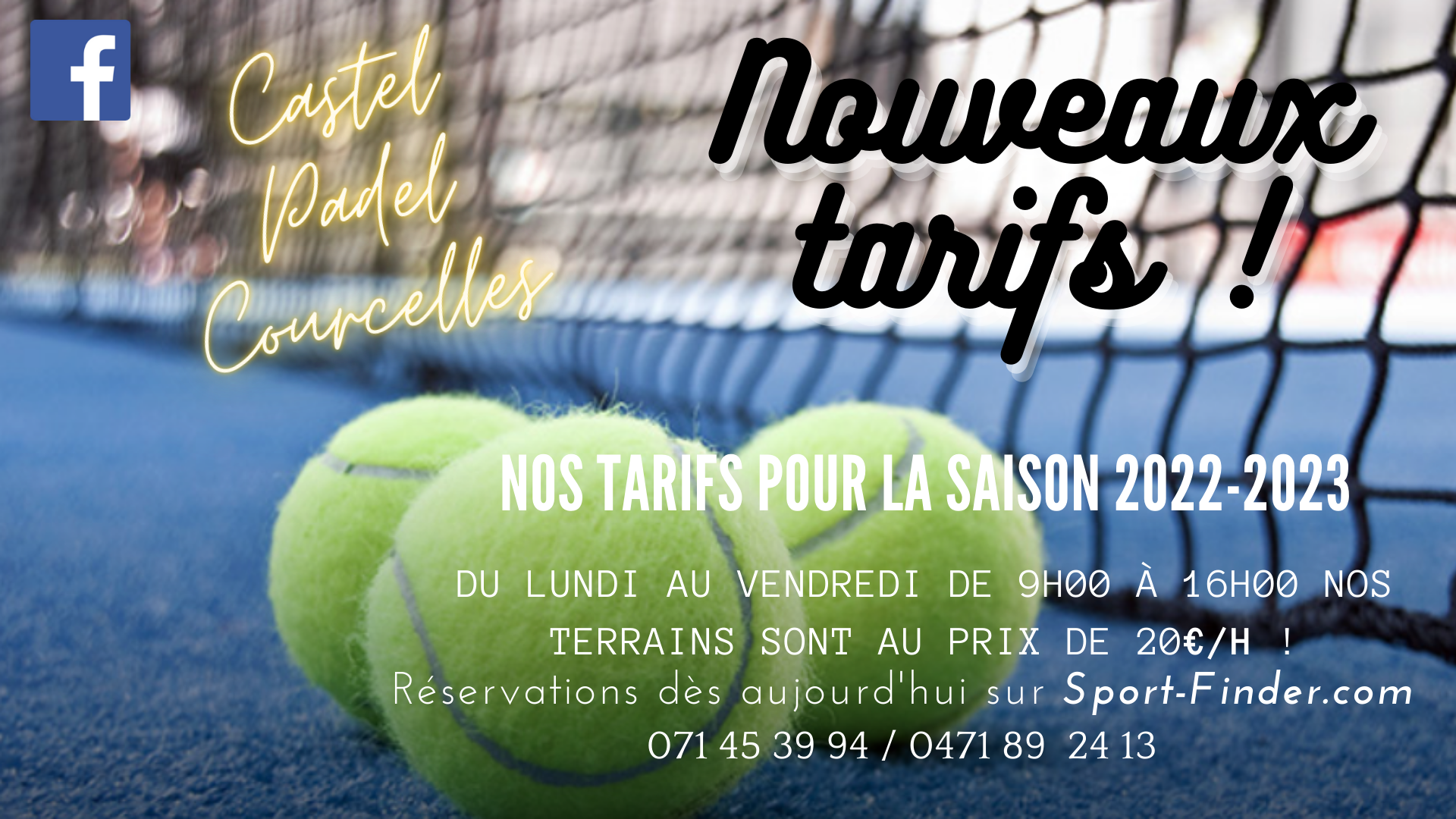 Castel Padel Courcelles SportFinder