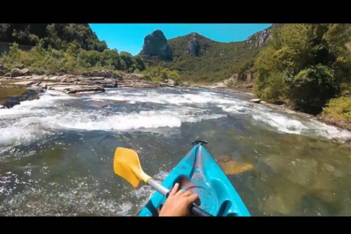 Sporting descent Kayak hérault