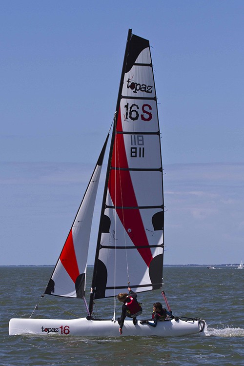 Topaz 16 Club voile Pyla sur mer