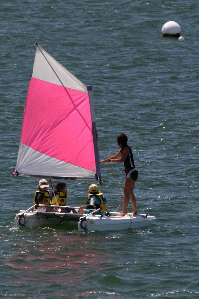 voile 4-6 ans Club voile Pyla sur mer