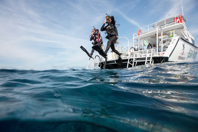 baptême de plongée sous-marine chez Saphir Plongée à Hyères