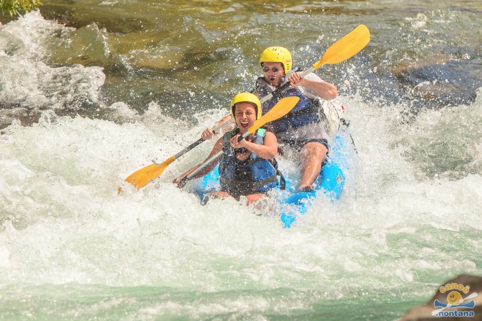 Canoe montana parcours sportif