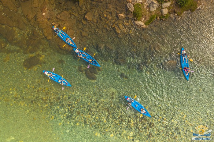 Parcours familial canoe montana