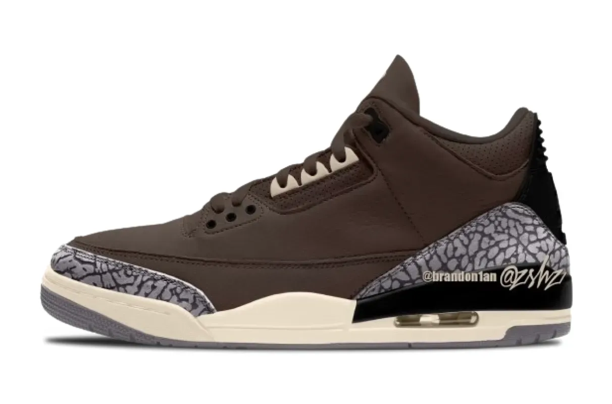 air jordan 3 brown cement CT8532-200