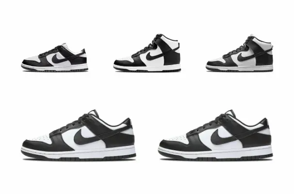 Nike Dunks White Black