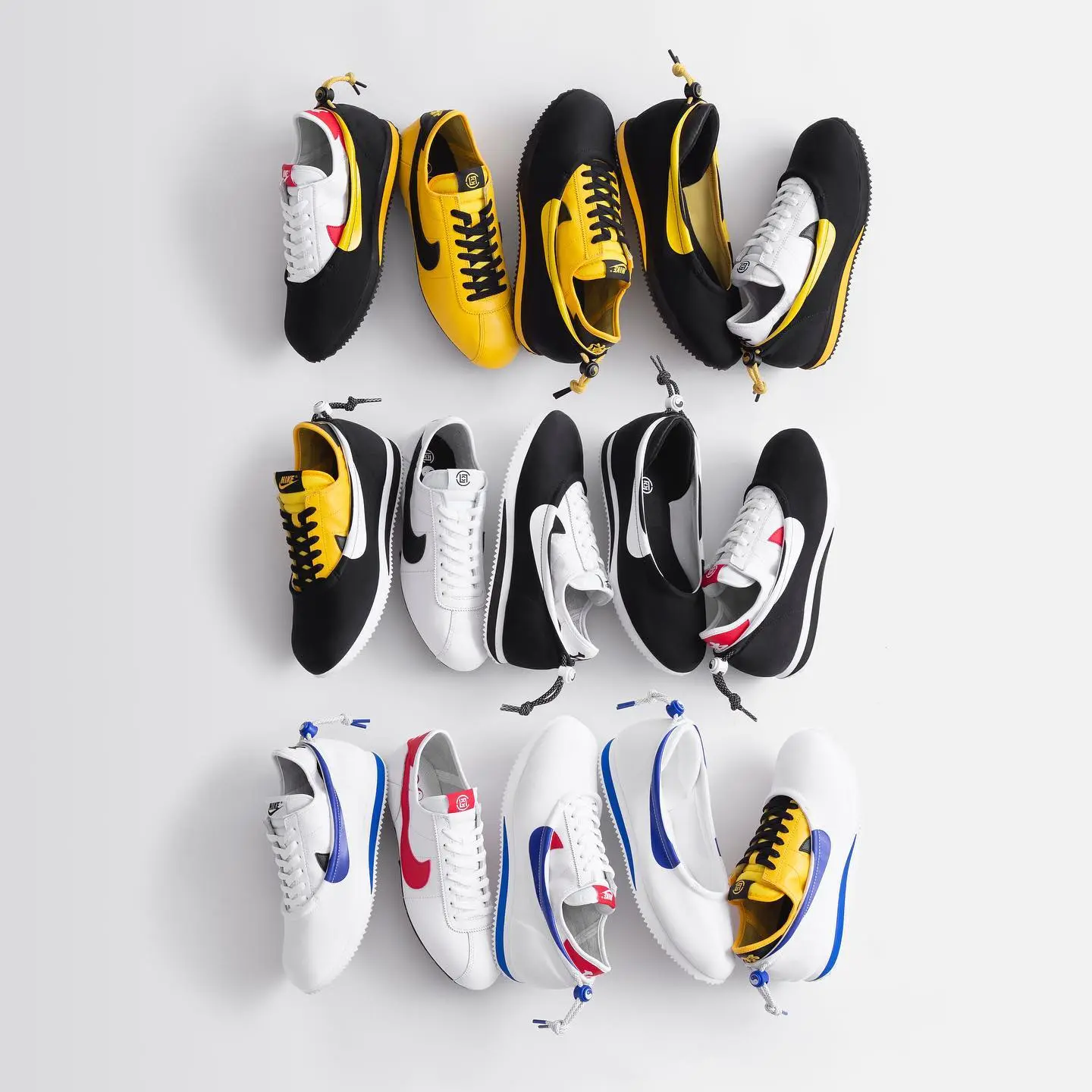 clot nike cortez black white DZ3239-002 clot nike cortez bruce lee DZ3239-001 clot nike cortez forrest gump DZ3239-100