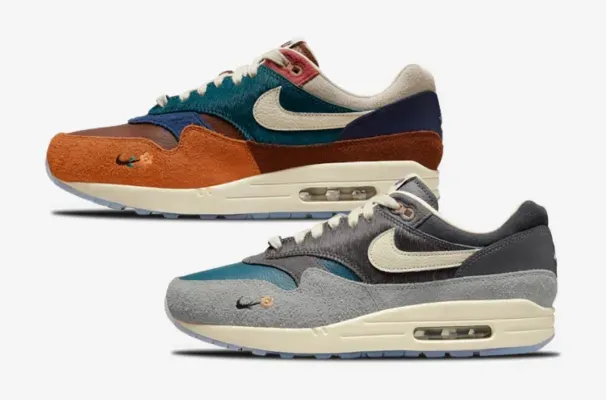 Kasina Nike Air Max 1 Wo-Ang Mandarin Duck DQ8475-001 DQ8475-800