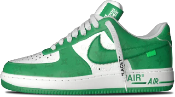 Louis Vuitton Nike Air Force 1 Low Gym Green 1A9V9U
