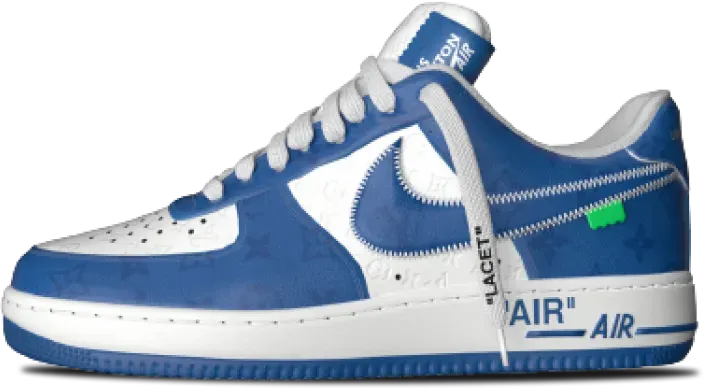 Louis Vuitton Nike Air Force 1 Low Team Royal 1A9VAO