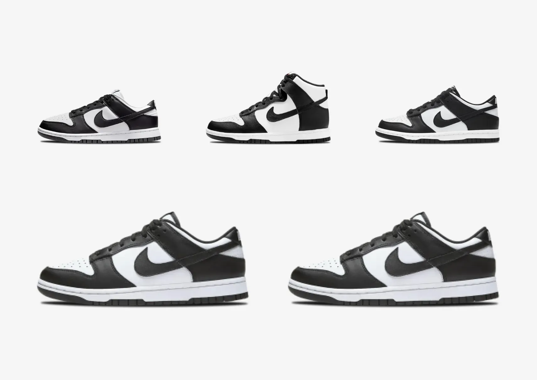 Nike Dunk White Black Restock Mai 2022