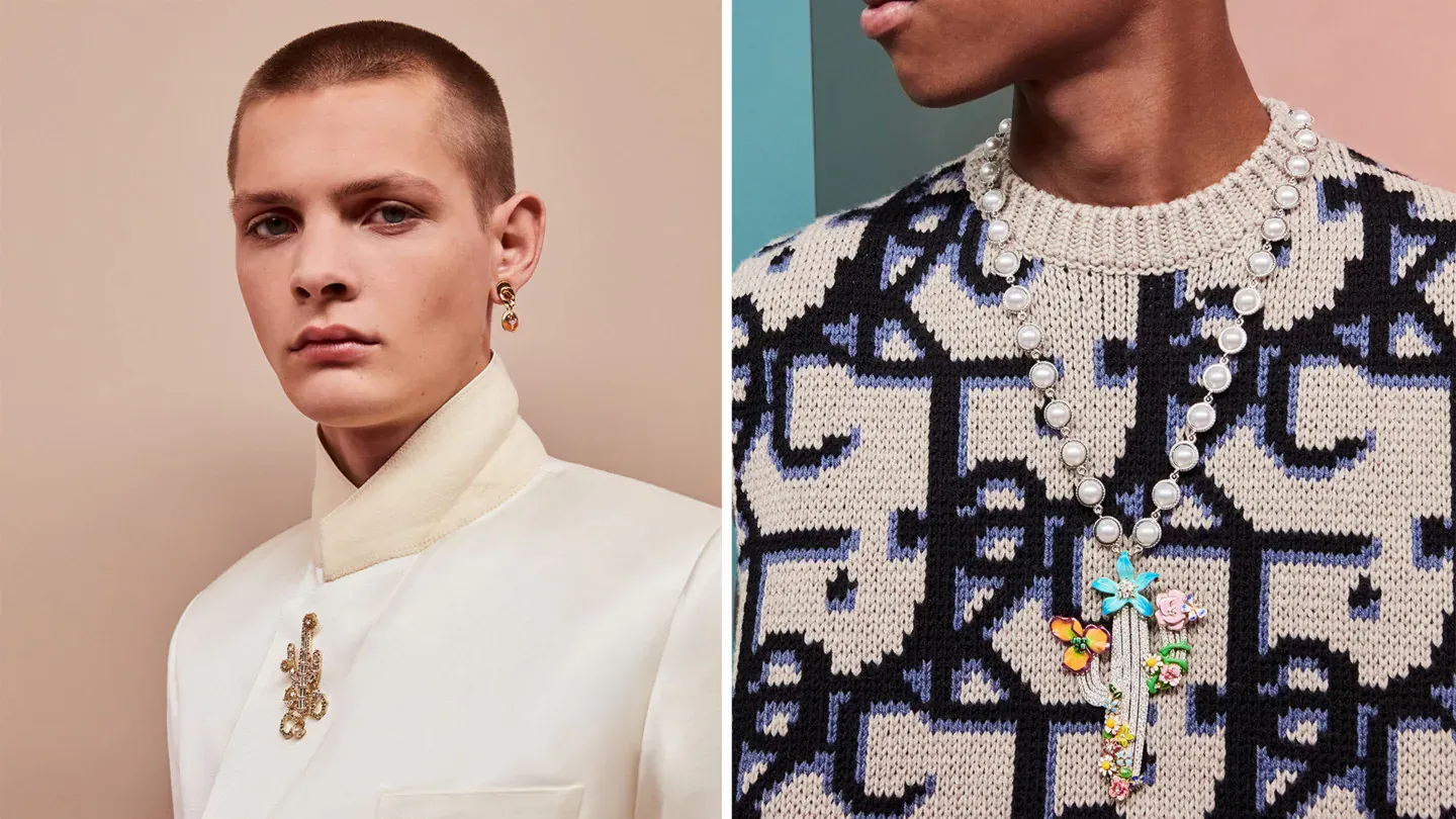 travis scott dior collaboration parures