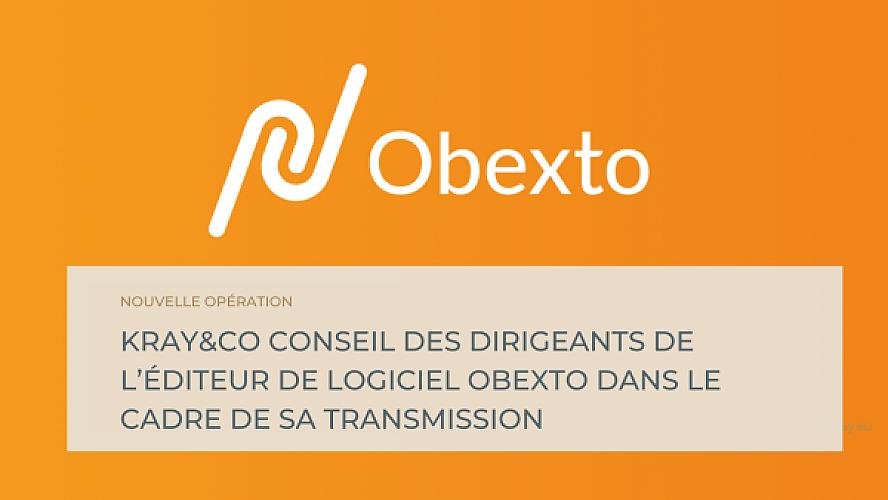 Kray&Co conseil des dirigeants dans la cession d'Obexto au groupe JTI