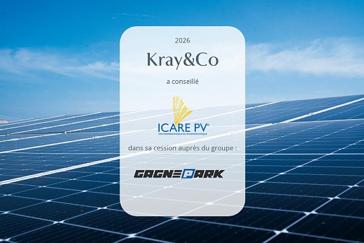 Gagnepark accélère son développement dans le photovoltaïque avec l'acquisition d'ICARE PV