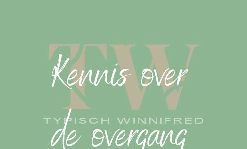 Kennis over de overgang