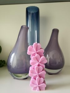 KLaver kaars roze