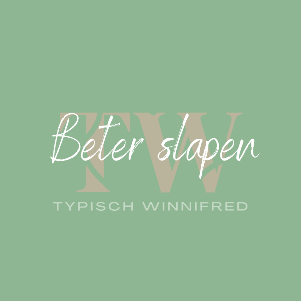 Beter slapen