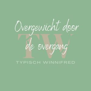 Overgewicht door de overgang