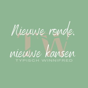 Nieuwe ronde, nieuwe kansen