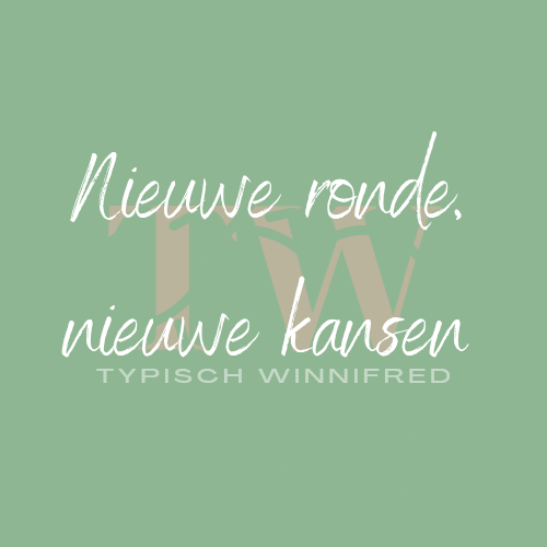 Nieuwe ronde, nieuwe kansen