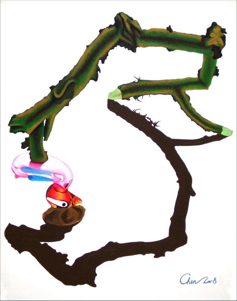 010-1 114x146cm -80F 2008