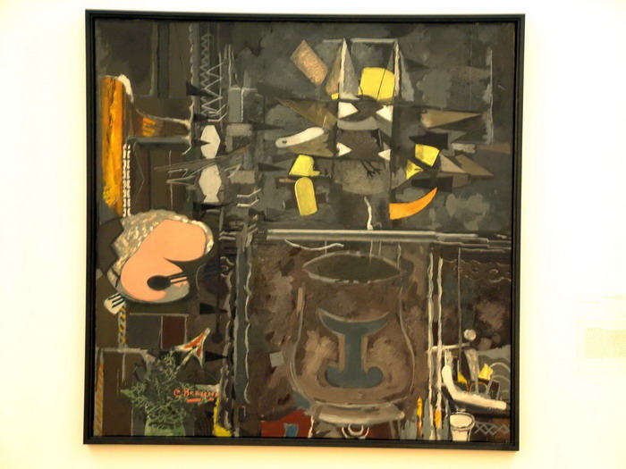 010058 Georges Braqu(1982-1963) Atelier IX 1952-56e _exposure