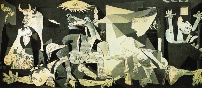 016-1 Picasso 1937 Guernica 349.3x776.6 Musee du Prado