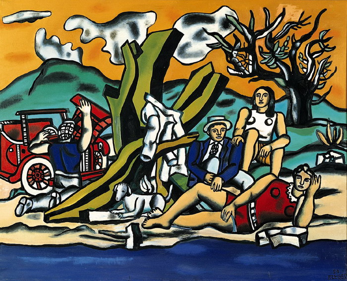 02021 FLeger 53 La parti de campagne 130x160