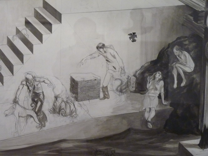 105 Charles Avery Sans titre Vue du port a Onomatapoeia 2009-10 240x510 cm _縮小大小