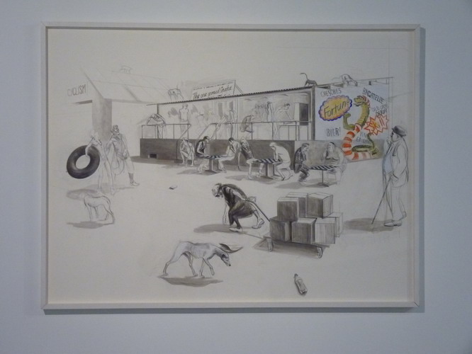 116 Charles Avery Sans titre La bar duserpent a un bras 2009 124;3x165;3x5cm _縮小大小