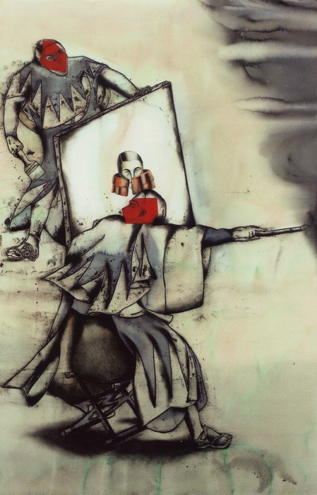 00038 Anju Dodiya Face-off 177.8x114.3cm 2010 _縮小大小