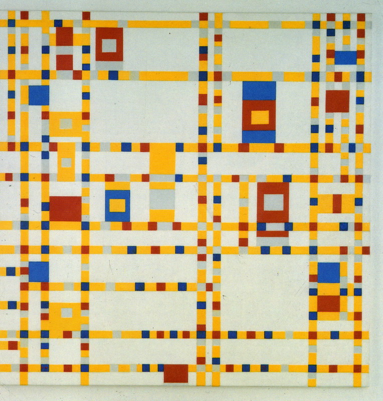 073 Mondrian 1942 Broadway boogie-woogie 127x127 Museum of art NY_縮小大小