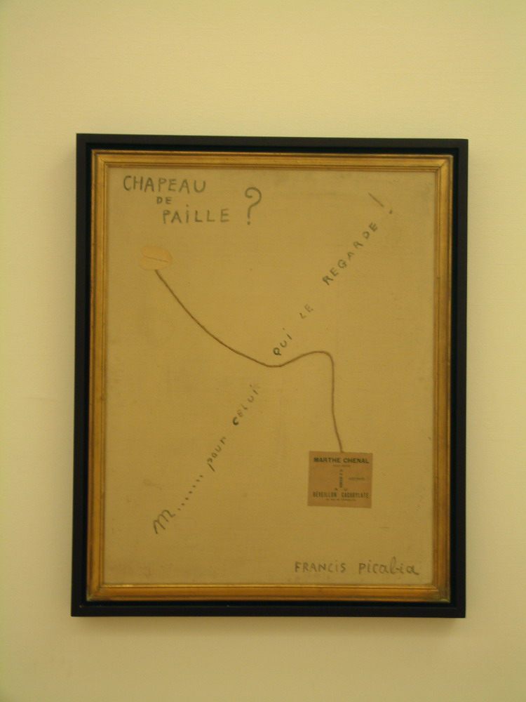 00181 Francis Picabia(1879-1953) chapeau de pailles vers 1921_縮小大小