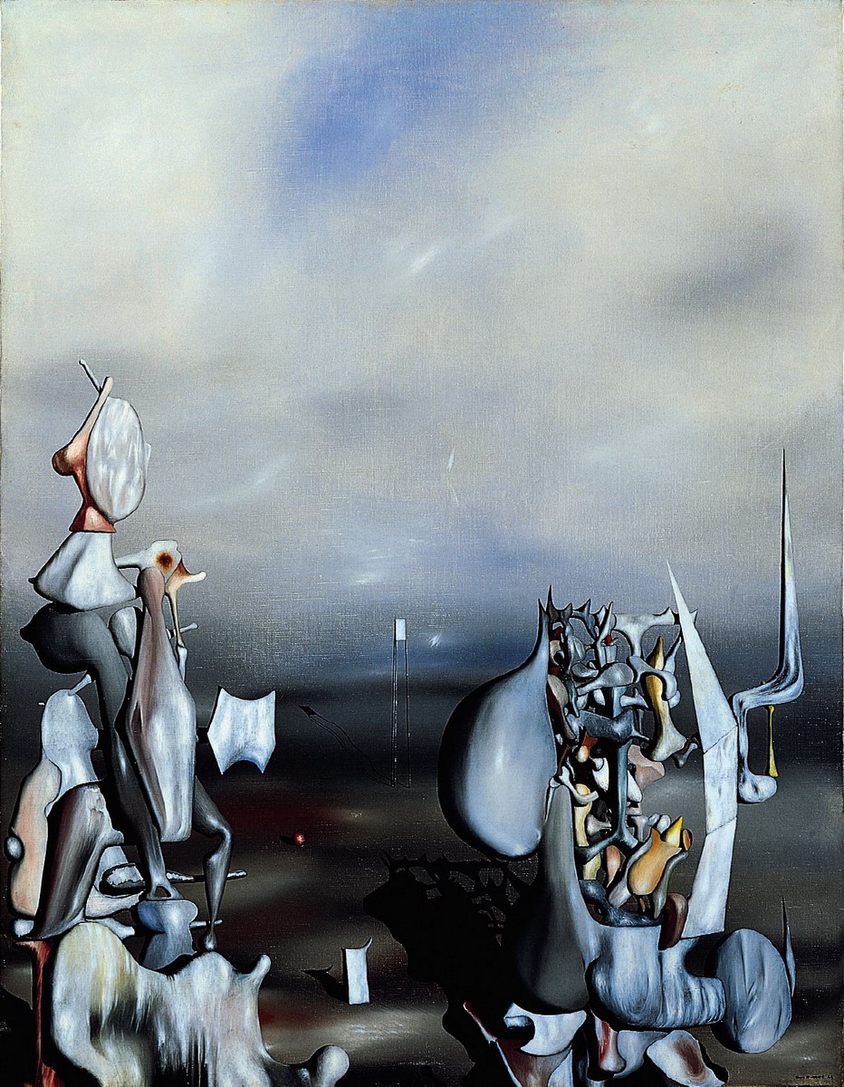 061 Y Tanguy(1900-1955)46 Mains et gants 92x71_縮小大小