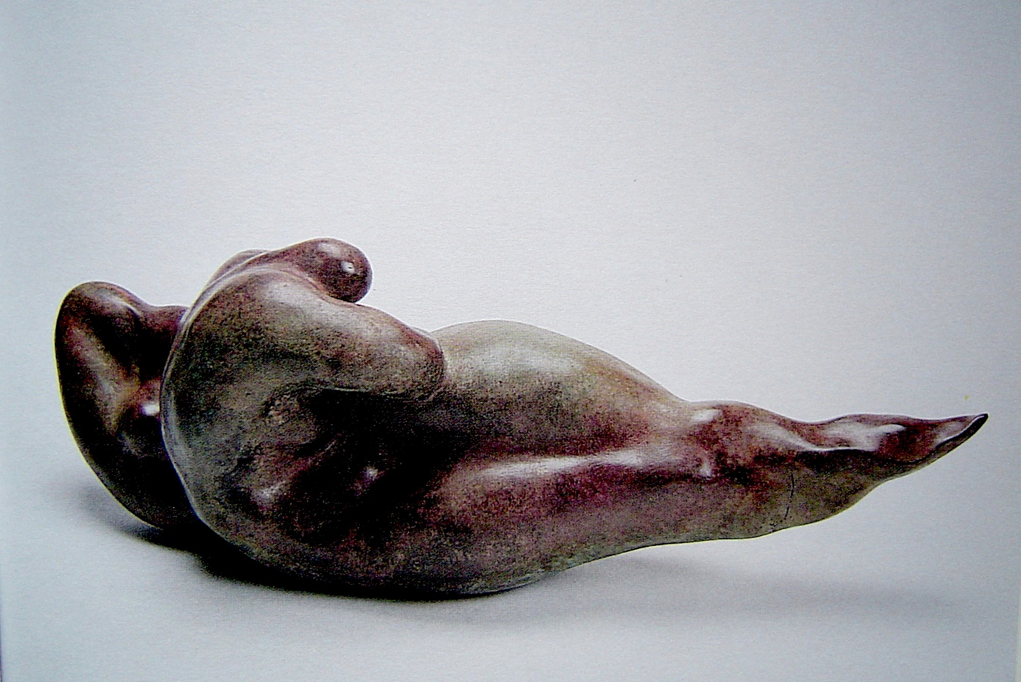 003 白雲的催眠術65x15x22cm 2002 銅