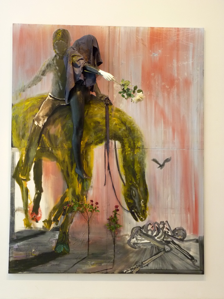 058 Stephane Pencreac h Hades et Persephone 200x200cm 2012