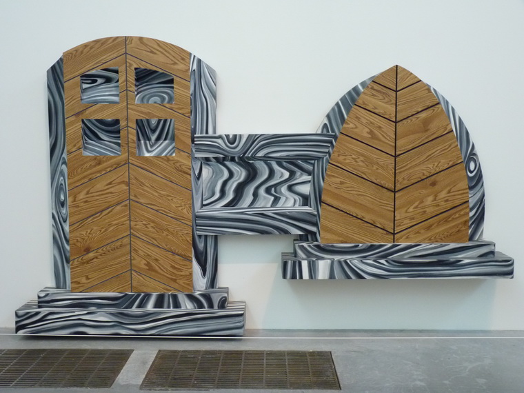 0124 Richard Artschwager born 1923 Door-Door II 1984-85 painted laminate and wood