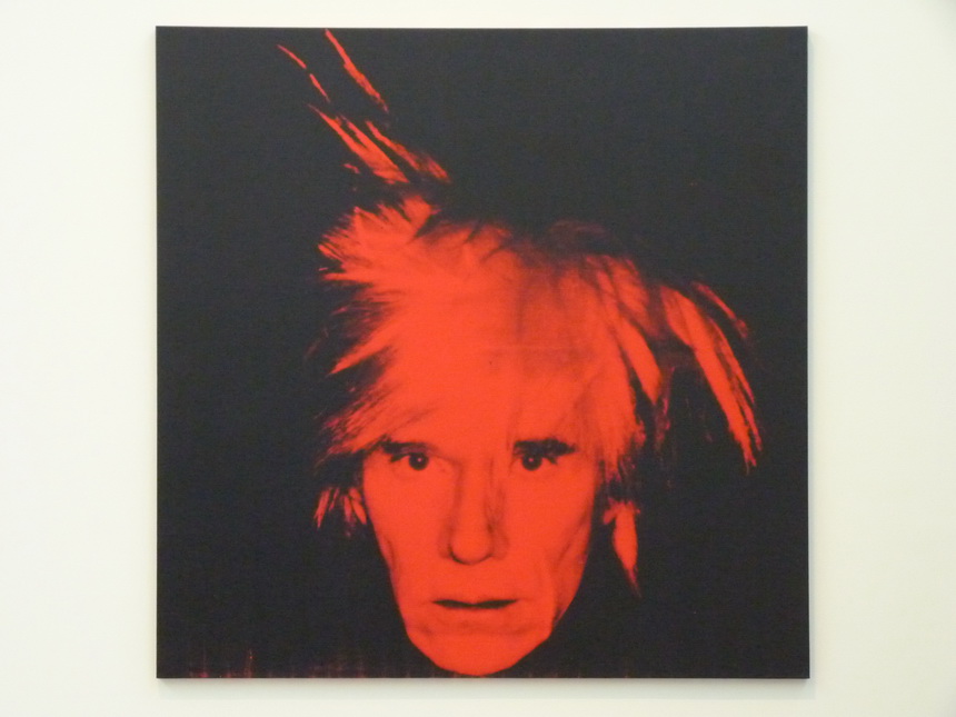 0123 Andy Warhol 1928-1987 Self -portrait 1986