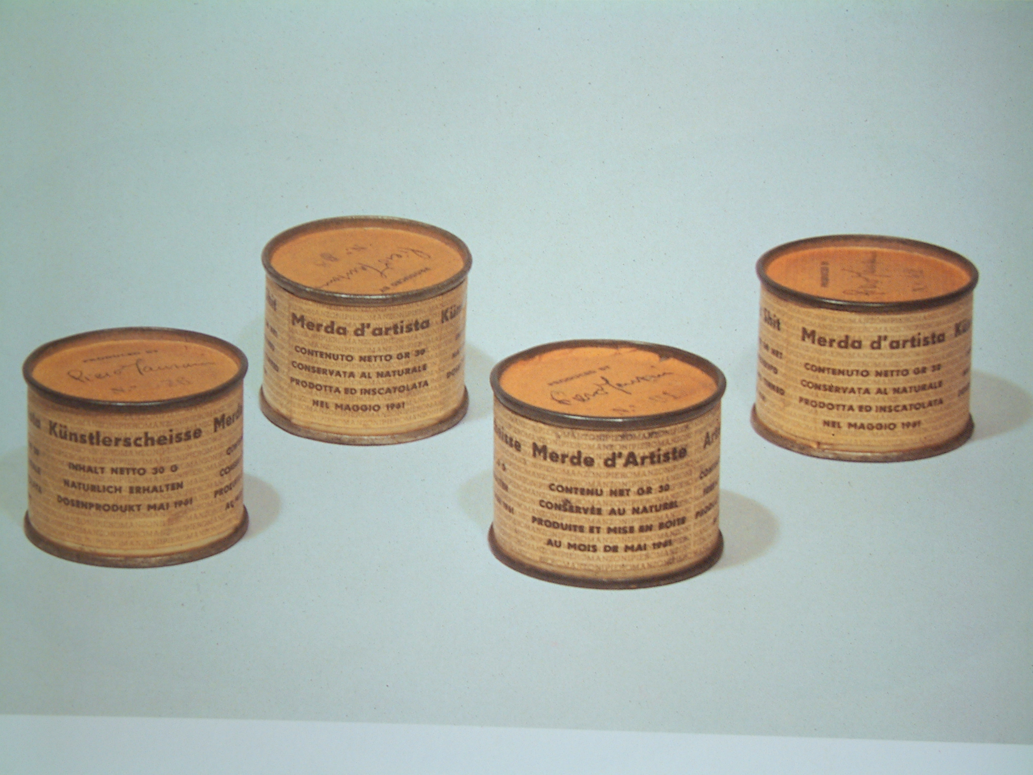 00296 Piero Manzoni 1961 Boite Metal